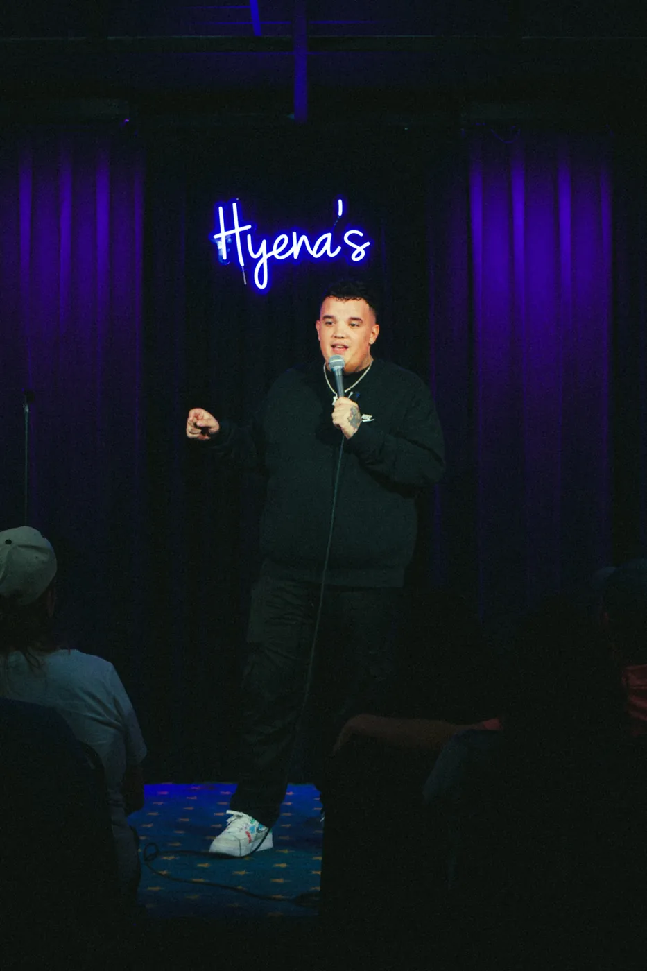 AJ Deleon on stage